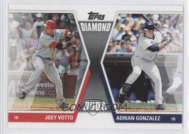 2011 Topps - Diamond Duos Series 1 #DD-VG - Joey Votto, Adrian Gonzalez