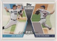 Josh Johnson, Justin Verlander #/50