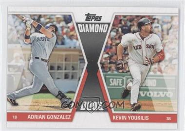 2011 Topps - Diamond Duos Series 2 #DD-10 - Adrian Gonzalez, Kevin Youkilis