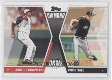 2011 Topps - Diamond Duos Series 2 #DD-13 - Aroldis Chapman, Chris Sale