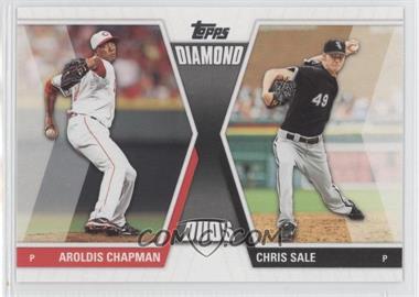 2011 Topps - Diamond Duos Series 2 #DD-13 - Aroldis Chapman, Chris Sale