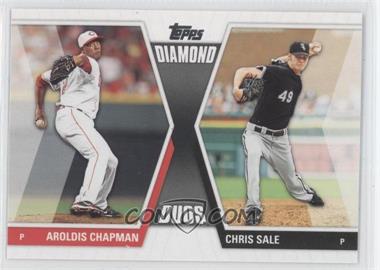 2011 Topps - Diamond Duos Series 2 #DD-13 - Aroldis Chapman, Chris Sale