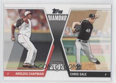 2011 Topps - Diamond Duos Series 2 #DD-13 - Aroldis Chapman, Chris Sale