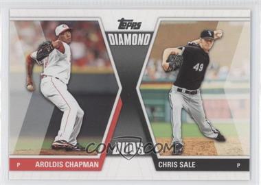 2011 Topps - Diamond Duos Series 2 #DD-13 - Aroldis Chapman, Chris Sale