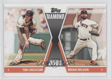 2011 Topps - Diamond Duos Series 2 #DD-15 - Tim Lincecum, Brian Wilson