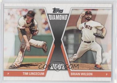 2011 Topps - Diamond Duos Series 2 #DD-15 - Tim Lincecum, Brian Wilson