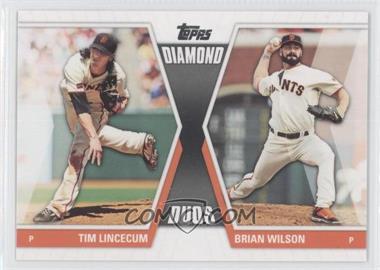 2011 Topps - Diamond Duos Series 2 #DD-15 - Tim Lincecum, Brian Wilson