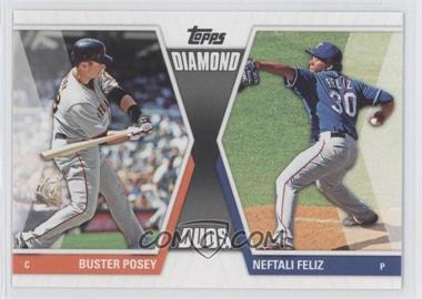 2011 Topps - Diamond Duos Series 2 #DD-17 - Buster Posey, Neftali Feliz