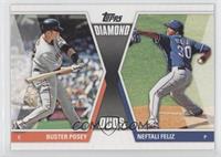 Buster Posey, Neftali Feliz