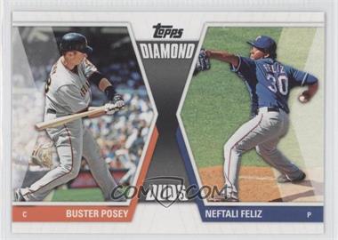 2011 Topps - Diamond Duos Series 2 #DD-17 - Buster Posey, Neftali Feliz