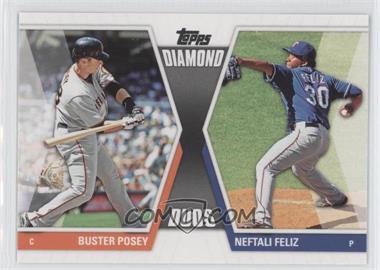 2011 Topps - Diamond Duos Series 2 #DD-17 - Buster Posey, Neftali Feliz