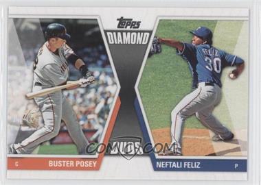 2011 Topps - Diamond Duos Series 2 #DD-17 - Buster Posey, Neftali Feliz