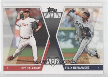 2011 Topps - Diamond Duos Series 2 #DD-18 - Roy Halladay, Felix Hernandez