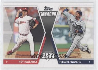 2011 Topps - Diamond Duos Series 2 #DD-18 - Roy Halladay, Felix Hernandez