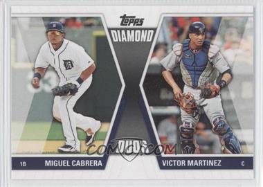 2011 Topps - Diamond Duos Series 2 #DD-19 - Miguel Cabrera, Victor Martinez