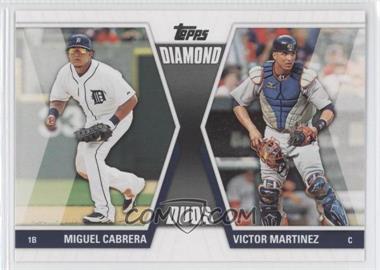 2011 Topps - Diamond Duos Series 2 #DD-19 - Miguel Cabrera, Victor Martinez