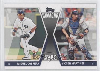 2011 Topps - Diamond Duos Series 2 #DD-19 - Miguel Cabrera, Victor Martinez