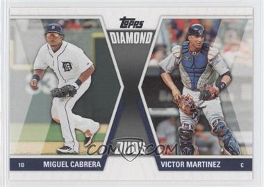 2011 Topps - Diamond Duos Series 2 #DD-19 - Miguel Cabrera, Victor Martinez