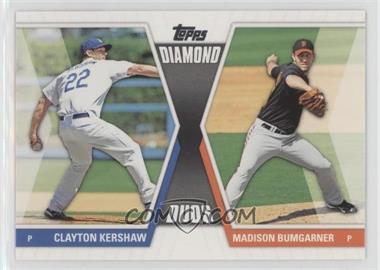 2011 Topps - Diamond Duos Series 2 #DD-20 - Clayton Kershaw, Madison Bumgarner