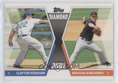 2011 Topps - Diamond Duos Series 2 #DD-20 - Clayton Kershaw, Madison Bumgarner [EX to NM]