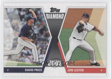 2011 Topps - Diamond Duos Series 2 #DD-21 - David Price, Jon Lester