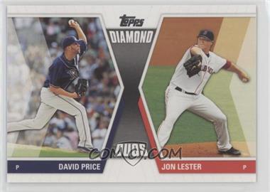 2011 Topps - Diamond Duos Series 2 #DD-21 - David Price, Jon Lester