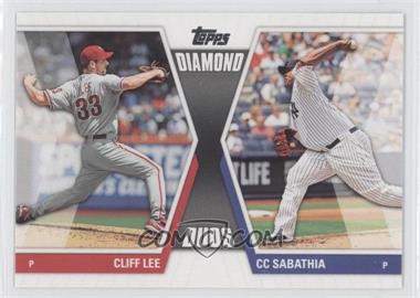 2011 Topps - Diamond Duos Series 2 #DD-23 - Cliff Lee, C.C. Sabathia