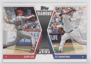 2011 Topps - Diamond Duos Series 2 #DD-23 - Cliff Lee, C.C. Sabathia