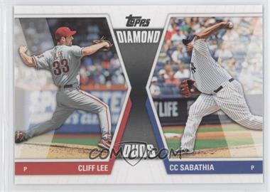 2011 Topps - Diamond Duos Series 2 #DD-23 - Cliff Lee, C.C. Sabathia [Noted]