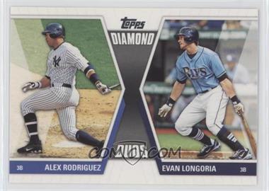 2011 Topps - Diamond Duos Series 2 #DD-26 - Alex Rodriguez, Evan Longoria