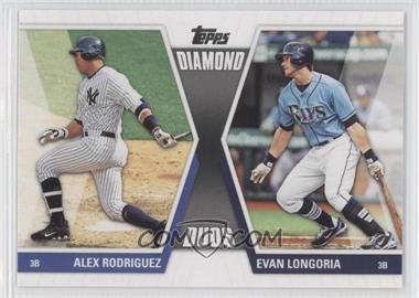2011 Topps - Diamond Duos Series 2 #DD-26 - Alex Rodriguez, Evan Longoria