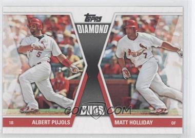 2011 Topps - Diamond Duos Series 2 #DD-28 - Albert Pujols, Matt Holliday