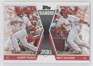 2011 Topps - Diamond Duos Series 2 #DD-28 - Albert Pujols, Matt Holliday