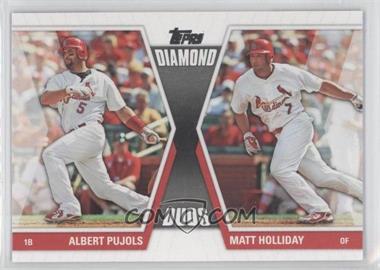 2011 Topps - Diamond Duos Series 2 #DD-28 - Albert Pujols, Matt Holliday