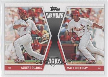 2011 Topps - Diamond Duos Series 2 #DD-28 - Albert Pujols, Matt Holliday