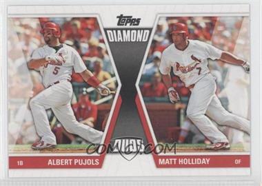 2011 Topps - Diamond Duos Series 2 #DD-28 - Albert Pujols, Matt Holliday