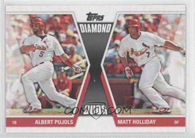 2011 Topps - Diamond Duos Series 2 #DD-28 - Albert Pujols, Matt Holliday