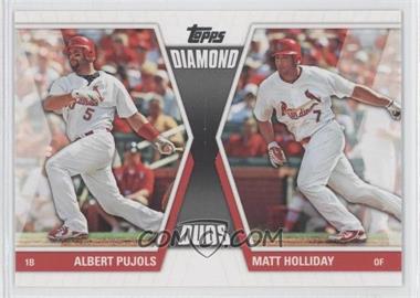 2011 Topps - Diamond Duos Series 2 #DD-28 - Albert Pujols, Matt Holliday