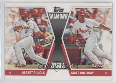 2011 Topps - Diamond Duos Series 2 #DD-28 - Albert Pujols, Matt Holliday