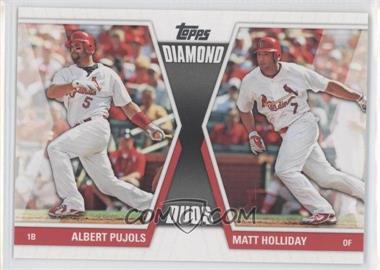 2011 Topps - Diamond Duos Series 2 #DD-28 - Albert Pujols, Matt Holliday