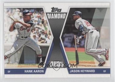 2011 Topps - Diamond Duos Series 2 #DD-29 - Hank Aaron, Jason Heyward