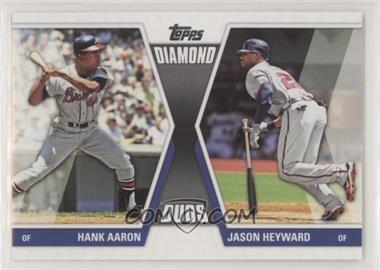 2011 Topps - Diamond Duos Series 2 #DD-29 - Hank Aaron, Jason Heyward