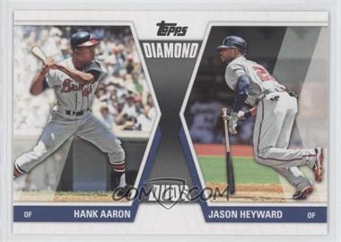 2011 Topps - Diamond Duos Series 2 #DD-29 - Hank Aaron, Jason Heyward