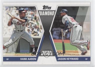 2011 Topps - Diamond Duos Series 2 #DD-29 - Hank Aaron, Jason Heyward