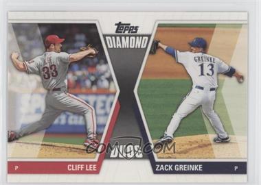 2011 Topps - Diamond Duos Series 2 #DD-3 - Cliff Lee, Zack Greinke