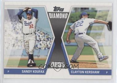 2011 Topps - Diamond Duos Series 2 #DD-30 - Sandy Koufax, Clayton Kershaw