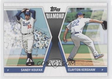 2011 Topps - Diamond Duos Series 2 #DD-30 - Sandy Koufax, Clayton Kershaw