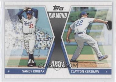 2011 Topps - Diamond Duos Series 2 #DD-30 - Sandy Koufax, Clayton Kershaw