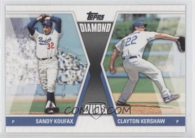 2011 Topps - Diamond Duos Series 2 #DD-30 - Sandy Koufax, Clayton Kershaw