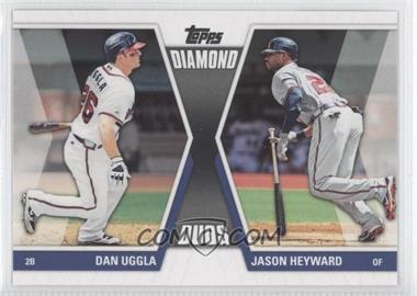 2011 Topps - Diamond Duos Series 2 #DD-5 - Dan Uggla, Jason Heyward